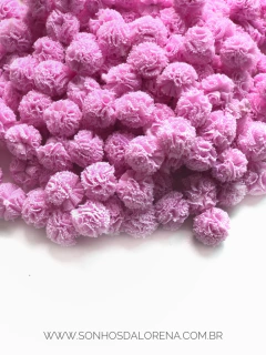 POMPONS DE MALHA 1,5CM TULIPA (10 UNIDADES) - comprar online