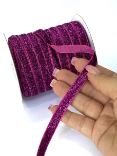 FITA DE LUREX 10MM ROXO COM 3 METROS - comprar online