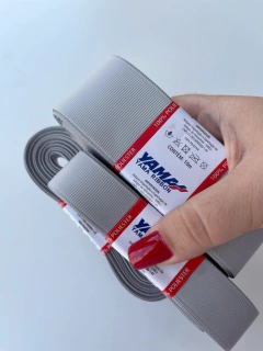 FITA GORGURÃO LISO YAMA 009 LIGHT SILVER COM 10 METROS - comprar online