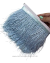 FITA COM PLUMAS AZUL BEBE( 50CM)