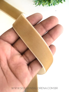 FITA VELUDO SANDING 22MM 101 DOURADO POR METRO - comprar online