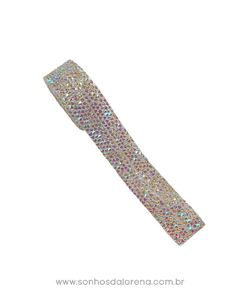 MANTA DE STRASS BOREAL 1CM X 40CM (2 UNIDADES)