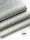 LONITA DE GLITER FLOCADA CANDY COLOR LILÁS TAMANHO 22X50CM