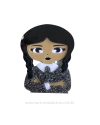 APLIQUE ACRILICO WANDINHA ( ROSTO ) 3,5CM X 4,5CM UNIDADE