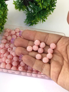 BOLAS FRAMBOESA DE 10 MM ROSA BEBÊ 20 GRAMAS - comprar online