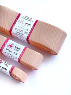 FITA GORGURÃO LISO SANDING COR 121 SALMÃO CANDY COM 10 METROS - loja online