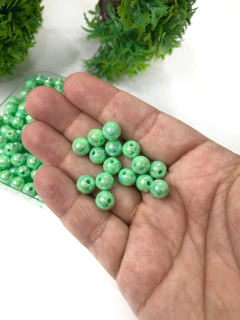 BOLAS IRISADAS DE 8MM VERDE COM 30 GRAMAS - comprar online