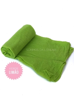 MEIA DE SEDA ORIENTAL VERDE LIMÃO