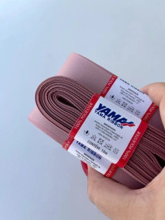 FITA GORGURÃO LISO YAMA COR 164 ANTIQUE MAUVE COM 10 METROS - comprar online