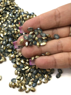 MICRO CHATONS 5MM SAFIRA PCT COM 5 GRAMAS - Sonhos da Lorena