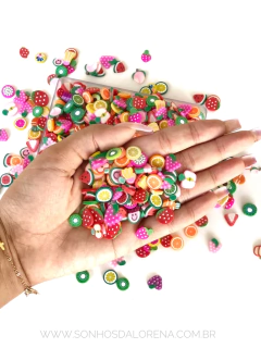 MIX FRUTINHAS DE FIMO M COM 20 GRAMAS - comprar online