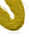 CORRENTE DE BOLINHAS AMARELO COM 1 METRO