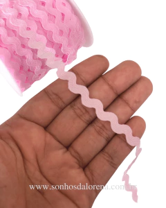 FITA SIANINHA COR ROSA BB 5MM KIT COM 05 METROS - comprar online