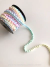 FITA POMPOM PARA ACABAMENTO MULTICOLORS CANDY 3 METROS