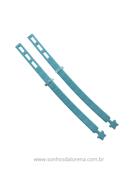 PULSEIRA EMBORRACHADA TIFFANY (2 UNIDADES)