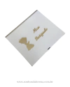 CAIXA PARA BATIZADO EM MDF GRANDE 33X30CM