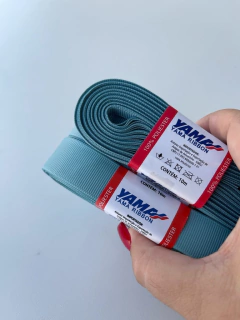 FITA GORGURÃO LISO YAMA COR 331 NILE BLUE COM 10 METROS - comprar online