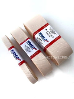 FITA GORGURÃO LISO YAMA COR 112 NUDE COM 10 METROS na internet