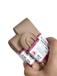 FITA GORGURÃO LISO SANDING COR 133 AREIA 10 METROS - comprar online