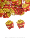 APLIQUE ACRILICO BATATA FRITA 2 UNIDADES