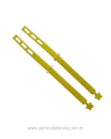 PULSEIRA EMBORRACHADA AMARELO (2 UNIDADES)
