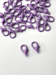 Imagem do FECHO LAGOSTA METAL PINTADO 20MM KIT COM 02 UNIDADES