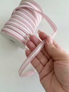 FITA VELUDO SOFT ROSÊ 1 METRO - Sonhos da Lorena