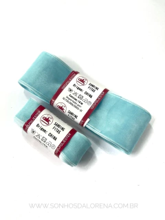 FITA ORGANZA SANDING 11AZUL BB PEÇA 10 METROS