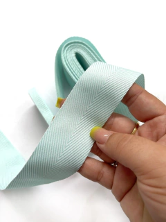 FITA POLIESTER TWILL VERDE BB PEÇA COM 5 METROS - comprar online