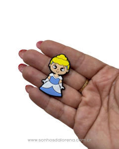 APLIQUE EMBORRACHADO PRINCESA CINDERELA CORPO (2 UNIDADES) - comprar online