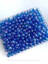 BOLAS BOLHA DE SABÃO AZUL ROYAL DE 8MM COM 30 GRAMAS