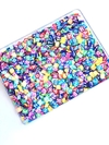 LETRAS COLORIDAS DE FIMO COM 20 GRAMAS