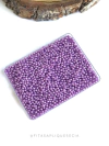 BOLAS 4MM EM ABS PÉROLA LILÁS COM 15 GRAMAS