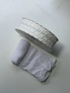 Imagem do FITA RENDANDA FLOR DUPLA 38MM