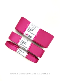 FITA GORGURÃO LISO SANDING COR 28 ROSA PANTONE COM 10 METROS na internet
