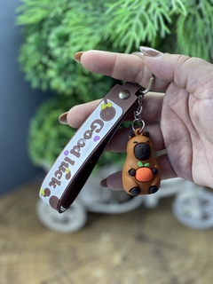 CHAVEIRO COM CABO EMBORRACHADO 5,5CM (1 UNIDADE) - Sonhos da Lorena