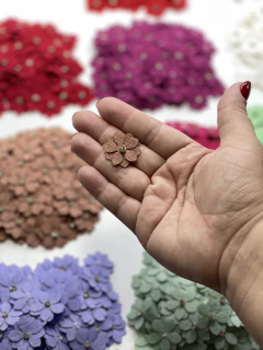 FLOR DE LINHO P 25MM (2 UNUDADES)