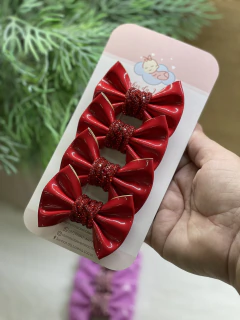 ATACADO LAÇOS CELEBRATION MEIO DE STRASS P 7CM (4 UNIDADES) - Sonhos da Lorena