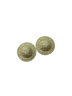 CHAPÉU DE PALHA PP APROX. 3.5CM BEGE ( 2 UNIDADES )