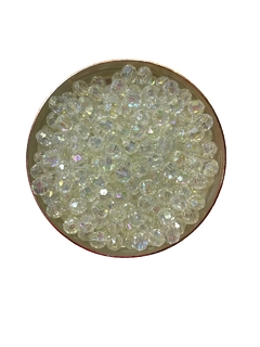 BOLA DE CRISTAL FACETADO DE 8MM COM 30 GRAMAS
