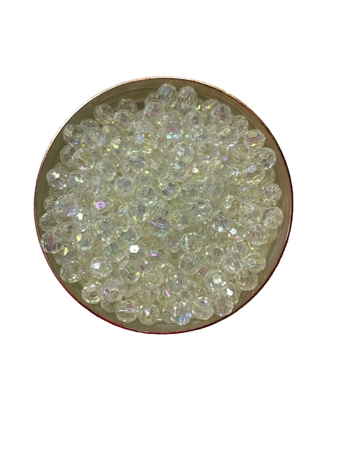 BOLA DE CRISTAL FACETADO DE 8MM COM 30 GRAMAS