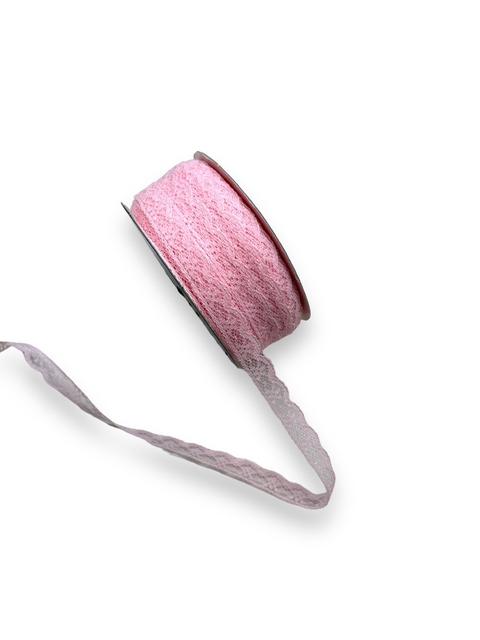 FITA RENDA NAJAR N 2 ROSA BEBE 10MM ( 5 METROS )