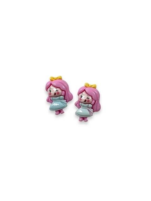 APLIQUE DE RESINA ALICE COM 02 UNIDADES
