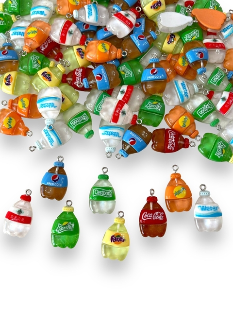 PINGENTE DE RESINA REFRIGERANTE COM 05 UNIDADES