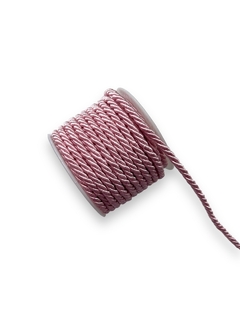 CORDÃO SÃO FRANCISCANO DE 3MM ROSA BEBE ( 2 METROS )