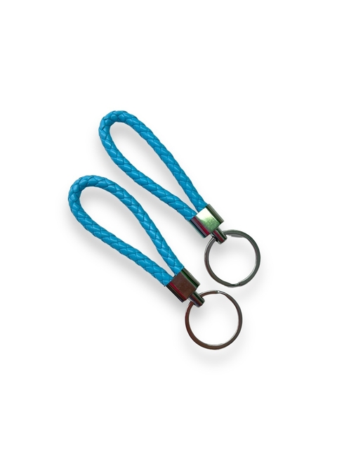 CABO DE CHAVEIRO 11CM AZUL BEBE (2 UNIDADES )