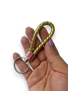 CABO DE CHAVEIRO 11CM DOURADO (2 UNIDADES) - comprar online