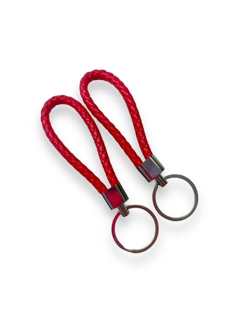 CABO DE CHAVEIRO 11CM VERMELHO (2 UNIDADES)