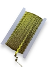 FITA SIANINHA COR DOURADO 5MM KIT COM 05 METROS