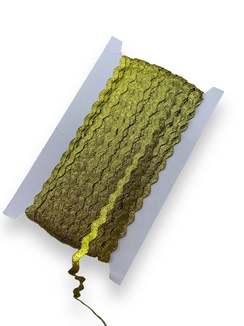 FITA SIANINHA COR DOURADO 5MM KIT COM 05 METROS